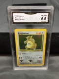 GMA Graded 1999 Pokemon Jungle Unlimited #5 KANGASKHAN Holofoil Rare Trading Card - EX-NM+ 6.5