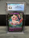 CGC Graded 2020 Pokemon Darkness Ablaze MEW V Holofoil Rare Trading Card - NM-MT+ 8.5