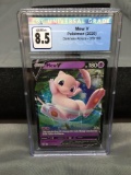 CGC Graded 2020 Pokemon Darkness Ablaze MEW V Holofoil Rare Trading Card - NM-MT+ 8.5