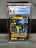CGC Graded 2020 Pokemon Darkness Ablaze VIKAVOLT V Holofoil Rare Trading Card - NM-MT+ 8.5