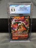 CGC Graded 2020 Pokemon Darkness Ablaze HOUNDOOM V Holofoil Rare Trading Card - NM-MT+ 8.5
