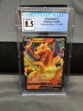 CGC Graded 2020 Pokemon Darkness Ablaze CHARIZARD V Holofoil Rare Trading Card - NM-MT+ 8.5