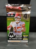 Factory Sealed 2020 Panini Mosaic Football 4 Card Pack - Joe Burrow Rookie?
