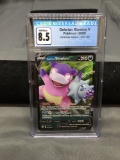 CGC Graded 2020 Pokemon Darkness Ablaze GALARIAN SLOWBRO V Holofoil Rare Trading Card - NM-MT+ 8.5