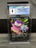 CGC Graded 2020 Pokemon Darkness Ablaze GALARIAN SLOWBRO V Holofoil Rare Trading Card - MINT 9