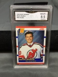 GMA Graded 1990-91 Score Canadian #429 MARTIN BRODEUR Devils ROOKIE Hockey Card - NM-MT+ 8.5