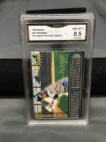 GMA Graded 2000 Aurora Dugout View Net Fusions ALEX RODRIGUEZ Mariners Baseball Card - NM-MT+ 8.5