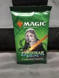 Factory Sealed Magic the Gathering ZENDIKAR RISING 15 Card Draft Booster Pack