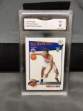 GMA Graded 2019-20 Panini Hoops Tribute #300 RUI HACHIMURA Wizards ROOKIE Basketball Card - MINT 9