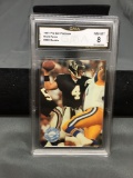 GMA Graded 1991 Pro Set Platinum #290 BRETT FAVRE Packers ROOKIE Football Card - NM-MT 8