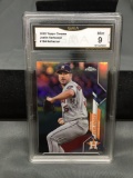 GMA Graded 2020 Topps Chrome Refractor #164 JUSTIN VERLANDER Astros Baseball Card - MINT 9
