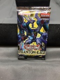 Factory Sealed Yugioh PHANTOM RAGE 1st Edition 9 Card Booster Pack