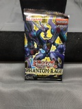 Factory Sealed Yugioh PHANTOM RAGE 1st Edition 9 Card Booster Pack