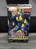 Factory Sealed Yugioh PHANTOM RAGE 1st Edition 9 Card Booster Pack
