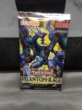 Factory Sealed Yugioh PHANTOM RAGE 1st Edition 9 Card Booster Pack