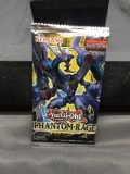 Factory Sealed Yugioh PHANTOM RAGE 1st Edition 9 Card Booster Pack