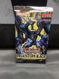 Factory Sealed Yugioh PHANTOM RAGE 1st Edition 9 Card Booster Pack