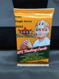 Factory Sealed 2000 Fleer Tradition Football 10 Card Pack from Hobby Box - TOM BRADY ROOKIE?