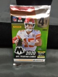 Factory Sealed 2020 Panini Mosaic Football 4 Card Pack - Joe Burrow Rookie?