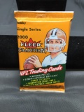 Factory Sealed 2000 Fleer Tradition Football 10 Card Pack from Hobby Box - TOM BRADY ROOKIE?