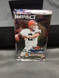 Factory Sealed 2000 Skybox Impact Football 10 Card Pack from Hobby Box - TOM BRADY ROOKIE?