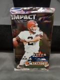 Factory Sealed 2000 Skybox Impact Football 10 Card Pack from Hobby Box - TOM BRADY ROOKIE?