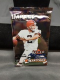 Factory Sealed 2000 Skybox Impact Football 10 Card Pack from Hobby Box - TOM BRADY ROOKIE?