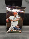 Factory Sealed 2000 Skybox Impact Football 10 Card Pack from Hobby Box - TOM BRADY ROOKIE?
