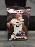 Factory Sealed 2000 Skybox Impact Football 10 Card Pack from Hobby Box - TOM BRADY ROOKIE?