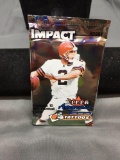 Factory Sealed 2000 Skybox Impact Football 10 Card Pack from Hobby Box - TOM BRADY ROOKIE?