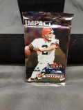 Factory Sealed 2000 Skybox Impact Football 10 Card Pack from Hobby Box - TOM BRADY ROOKIE?
