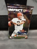Factory Sealed 2000 Skybox Impact Football 10 Card Pack from Hobby Box - TOM BRADY ROOKIE?