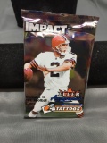 Factory Sealed 2000 Skybox Impact Football 10 Card Pack from Hobby Box - TOM BRADY ROOKIE?