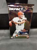 Factory Sealed 2000 Skybox Impact Football 10 Card Pack from Hobby Box - TOM BRADY ROOKIE?