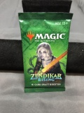 Factory Sealed Magic the Gathering ZENDIKAR RISING 15 Card Draft Booster Pack