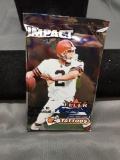 Factory Sealed 2000 Skybox Impact Football 10 Card Pack from Hobby Box - TOM BRADY ROOKIE?