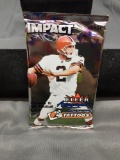 Factory Sealed 2000 Skybox Impact Football 10 Card Pack from Hobby Box - TOM BRADY ROOKIE?