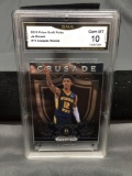 GMA Graded 2019-20 Panini Prizm Draft Picks Crusade JA MORANT Grizzlies ROOKIE Basketball Card - GEM