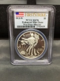 PCGS Graded 2013-W United States 1 Ounce .999 Fine Silver Enhanced Mint State West Point Silver