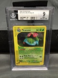BGS Graded 2002 Pokemon Expedition VENUSAUR Holofoil Rare Trading Card - MINT 9