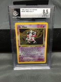 BGS Graded 1999 Pokemon Jungle 1st Edition #6 MR. MIME Holofoil Rare Trading Card - NM-MT+ 8.5