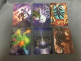 6 Card Lot of Magic the Gathering ZENDIKAR RISING Art Series Trading Cards from Huge Collection
