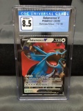 CGC Graded 2020 Pokemon Darkness Ablaze #143 SALAMENCE V Holofoil Rare Trading Card - NM-MT+ 8.5