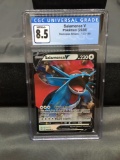 CGC Graded 2020 Pokemon Darkness Ablaze #143 SALAMENCE V Holofoil Rare Trading Card - NM-MT+ 8.5