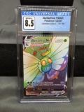 CGC Graded 2020 Pokemon Darkness Ablaze #190 BUTTERFREE VMAX Rainbow Holofoil Rare Trading Card -