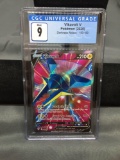 CGC Graded 2020 Pokemon Darkness Ablaze #180 VIKAVOLT V Holofoil Rare Trading Card - MINT 9