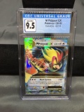 CGC Graded 2016 Pokemon Evolutions #65 M PIDGEOT EX Holofoil Rare Trading Card - GEM MINT 9.5