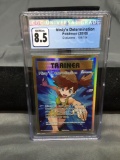 CGC Graded 2016 Pokemon Evolutions #108 MISTY'S DETERMINATION Holofoil Rare Trading Card - MINT 9