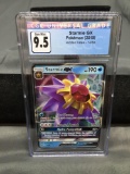 CGC Graded 2019 Pokemon Hidden Fates #14 STARMIE GX Holofoil Rare Trading Card - GEM MINT 9.5