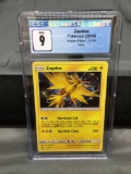 CGC Graded 2019 Pokemon Hidden Fates #24 ZAPDOS Holofoil Rare Trading Card - MINT 9
